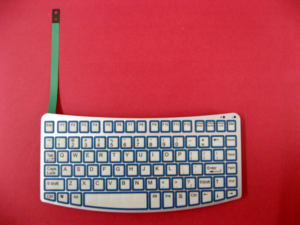 Membrane Key Front View