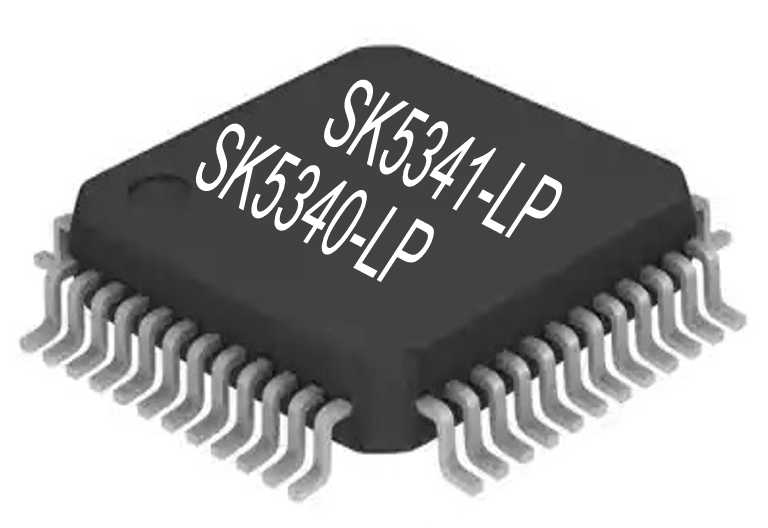 SK5340-LP and SK5341-LP 48-pin LQFP HID-over-I2C keyboard encoders