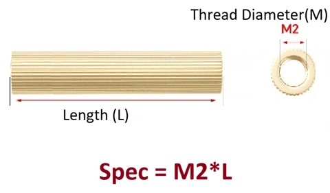 109-00132 M2 Stem Extension for Pointing Stick Module - 9.5mm product image